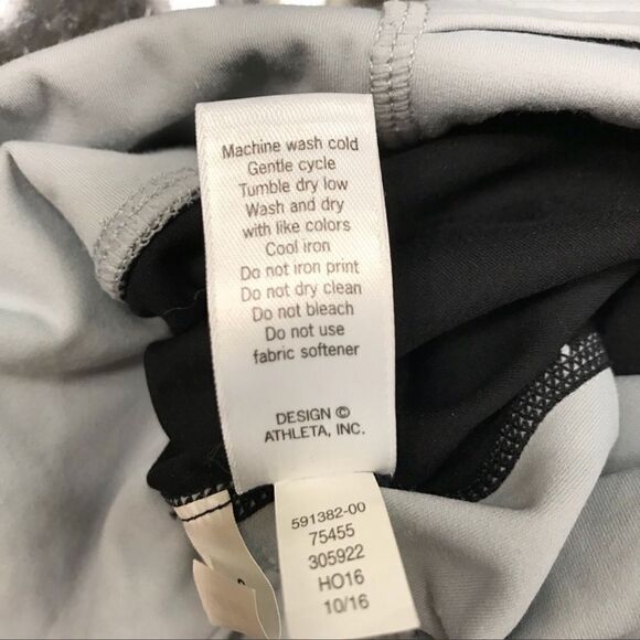 Athleta Colorblock Salutation 7/8 Ankle Tight S - Picture 5 of 7